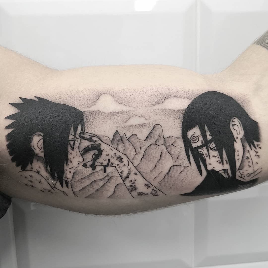 Hình xăm Naruto