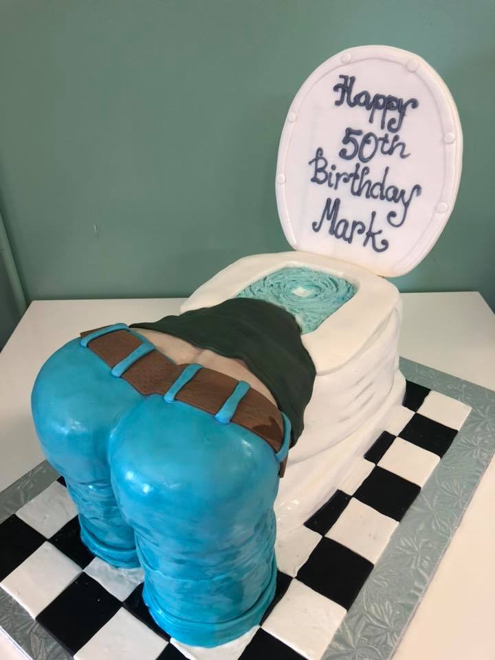 Mẫu bánh sinh nhật troll, bựa