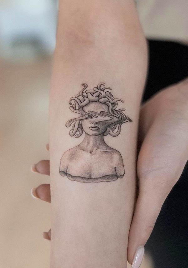Tattoo Medusa mini