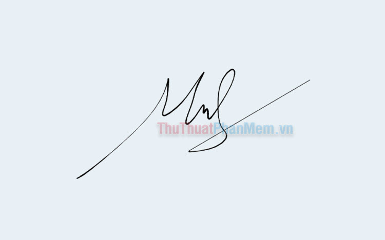 Chữ ký đẹp tên Minh - Mẫu chữ kí tên Minh đẹp nhất