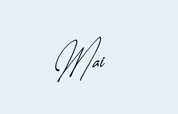 Chữ ký tên Mai xinh đẹp