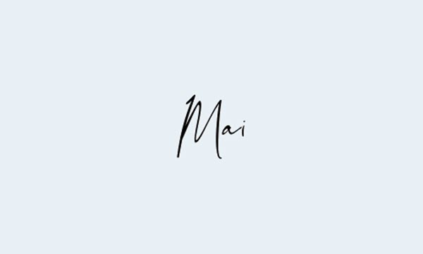 Mẫu chữ ký đẹp tên Mai