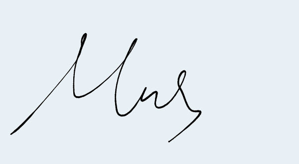 Mẫu chữ ký đẹp tên Minh viết tay