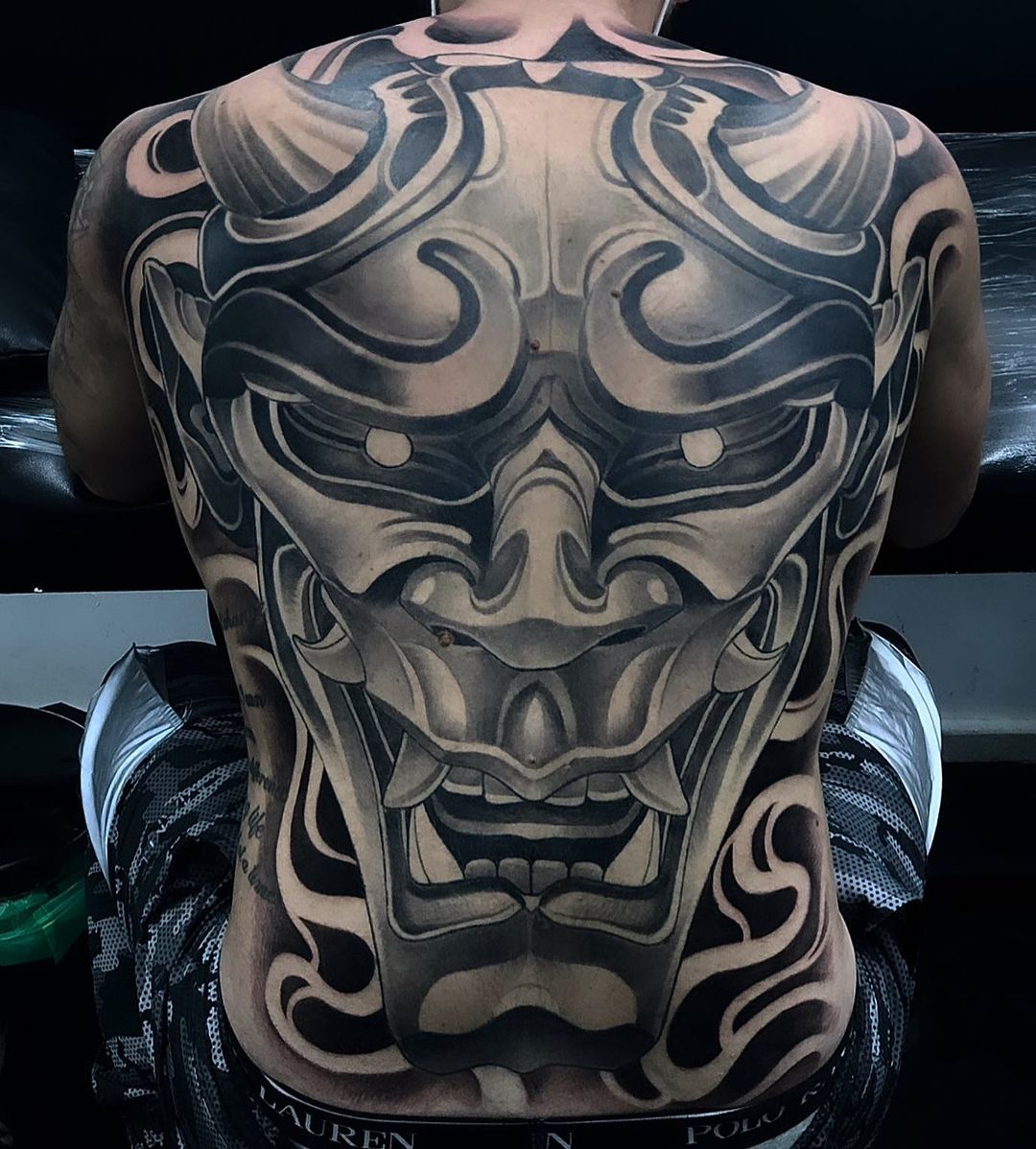 Mẫu tattoo kín lưng Nhật Bản đẹp nhất