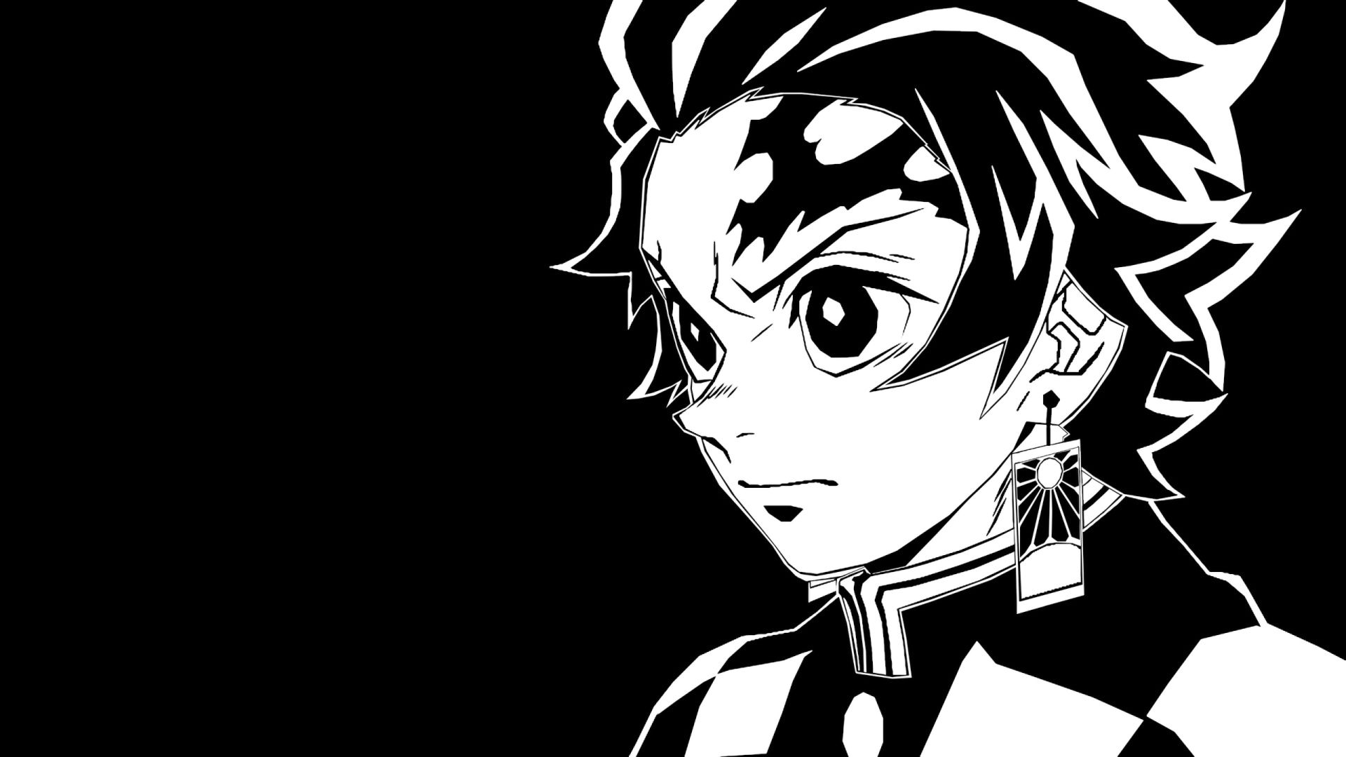 Ảnh avatar Anime trắng đen siêu chất