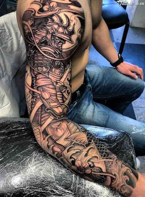 Hình ảnh tattoo kín tay siêu độc đáo
