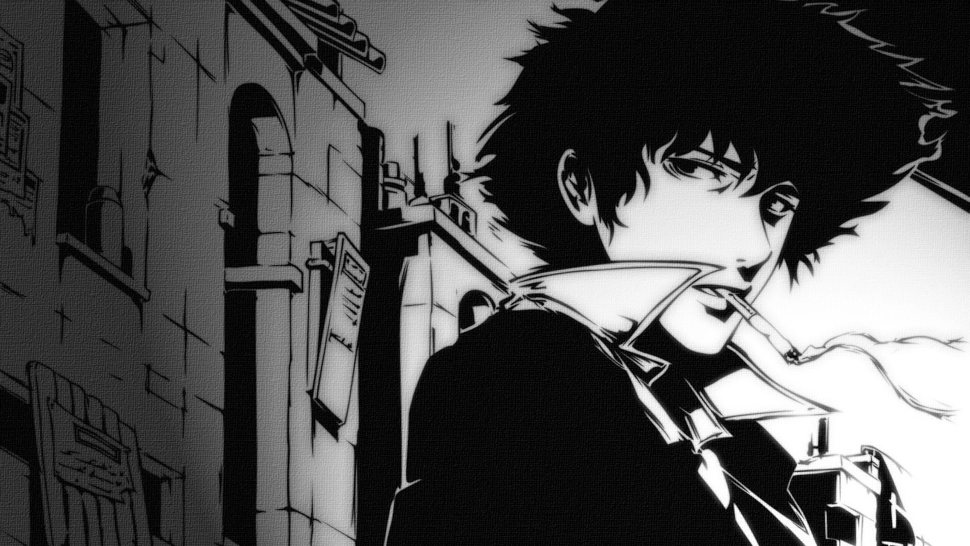 Hình avatar Anime trắng đen tuyệt đẹp