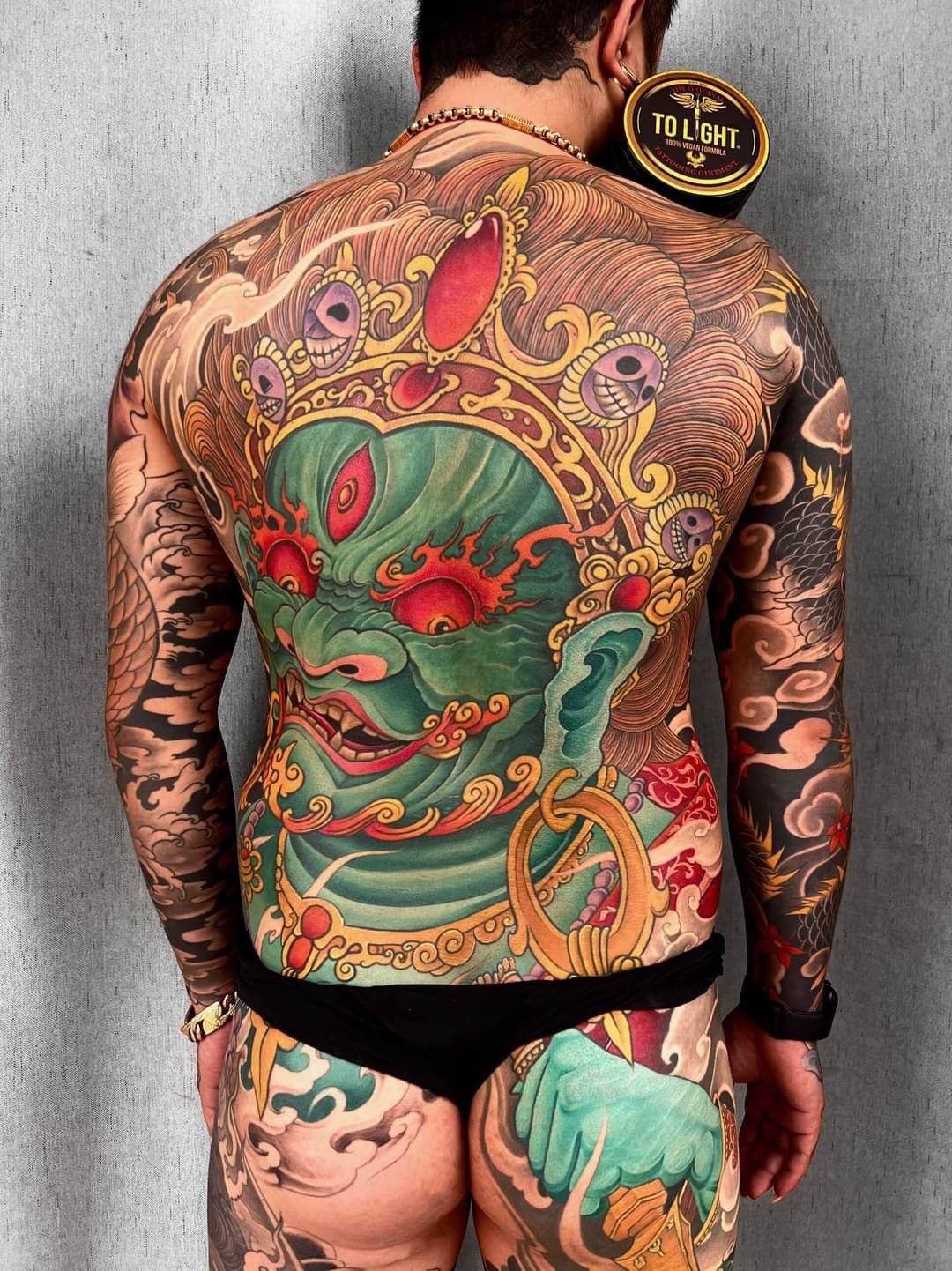 Mẫu tattoo Bất Động Minh Vương cực ngầu