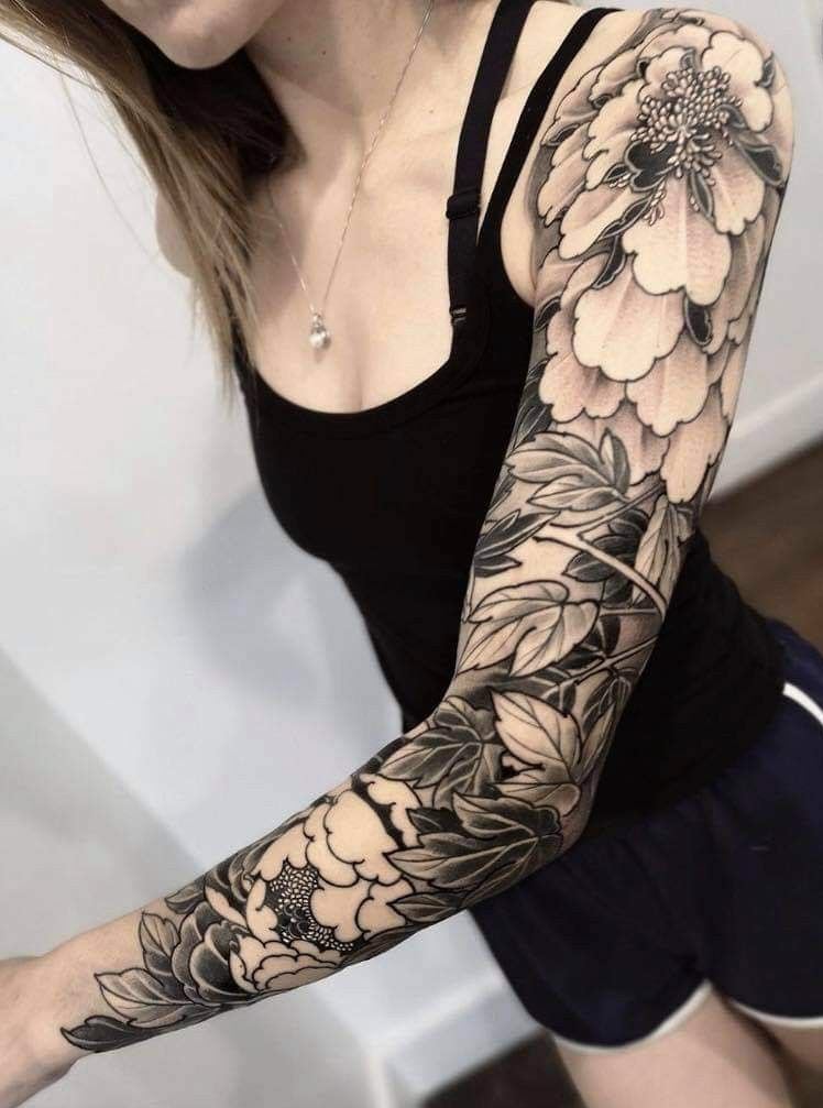 Mẫu tattoo kín tay độc đáo