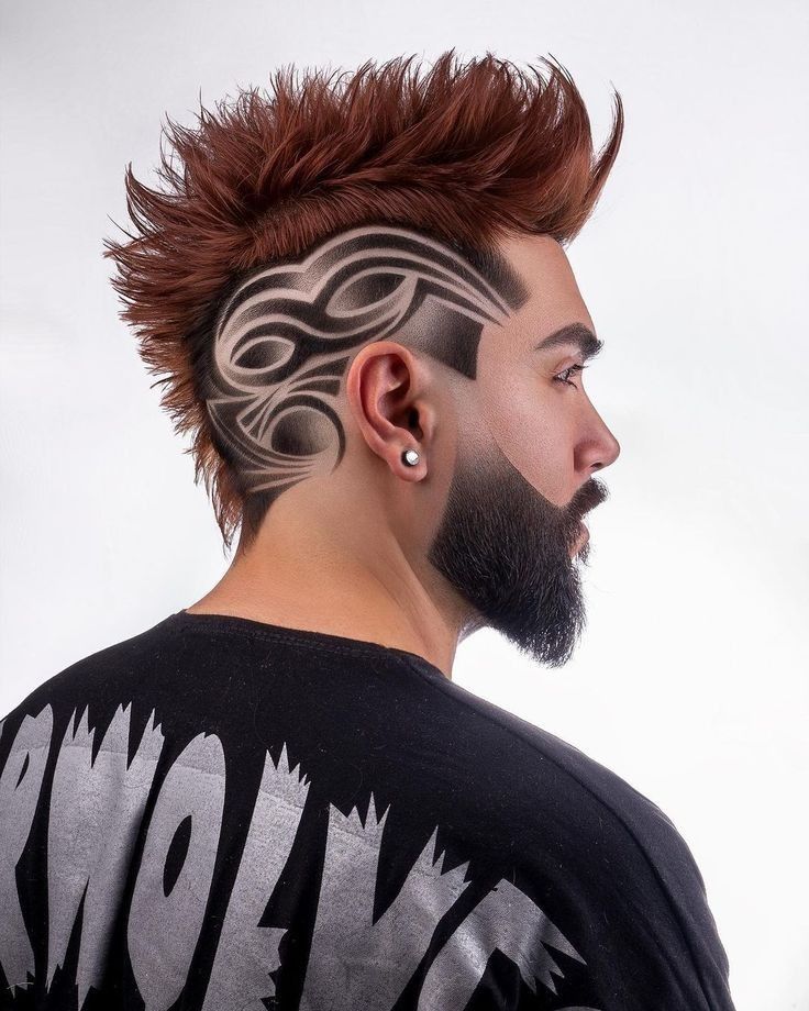 Mẫu Tattoo tóc nam siêu chất