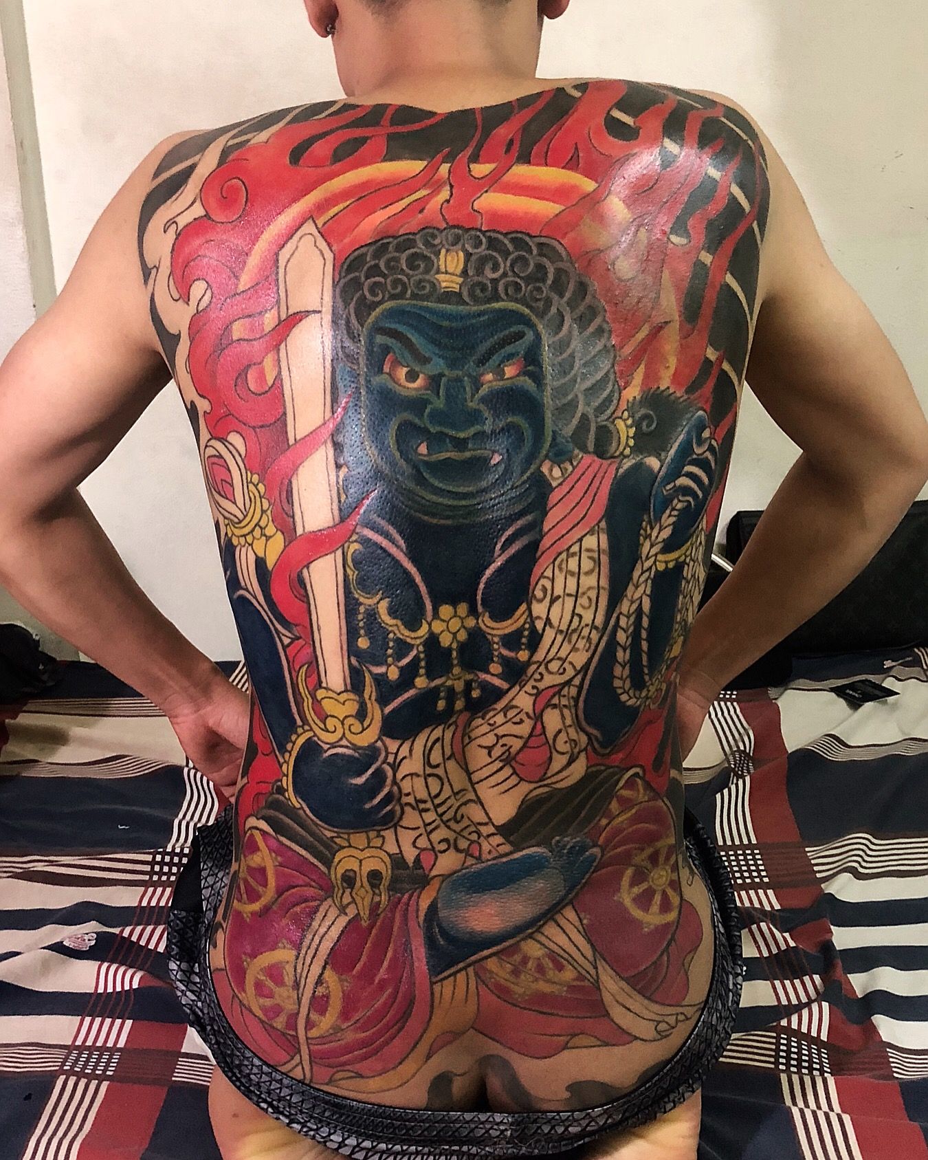 Tattoo Bất Động Minh Vương cực ngầu
