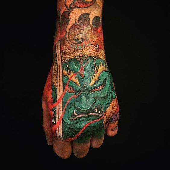 Tattoo Bất Động Minh Vương ngầu nhất