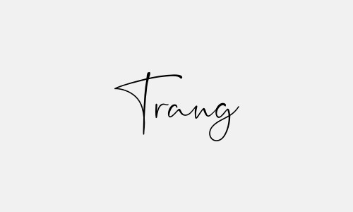 Chữ kí tên Trang đẹp nhất