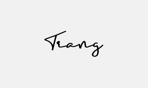 Chữ ký tên Trang dễ thương đẹp