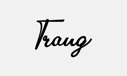 Chữ ký tên Trang đẹp nhất
