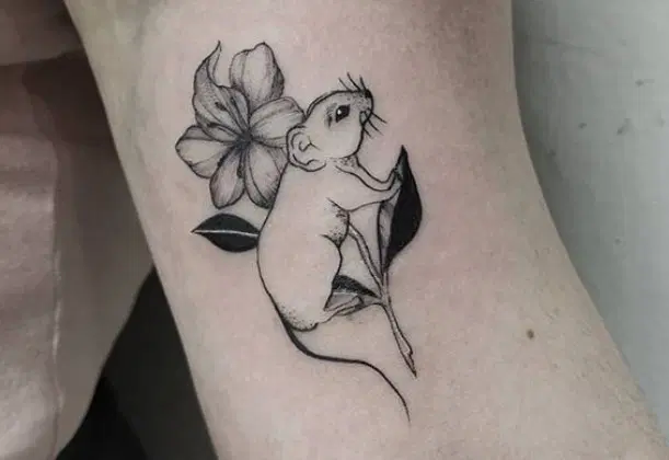 Hình Tattoo chuột mini đẹp
