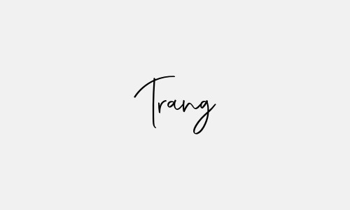 Mẫu tên Trang chữ ký đơn giản