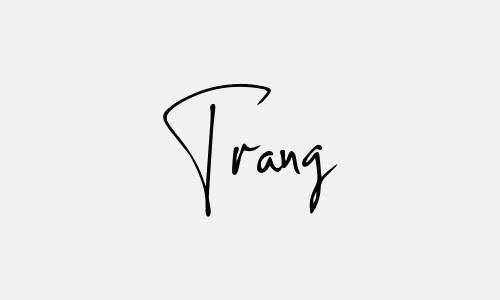 Những mẫu chữ ký tên Trang tuyệt đẹp