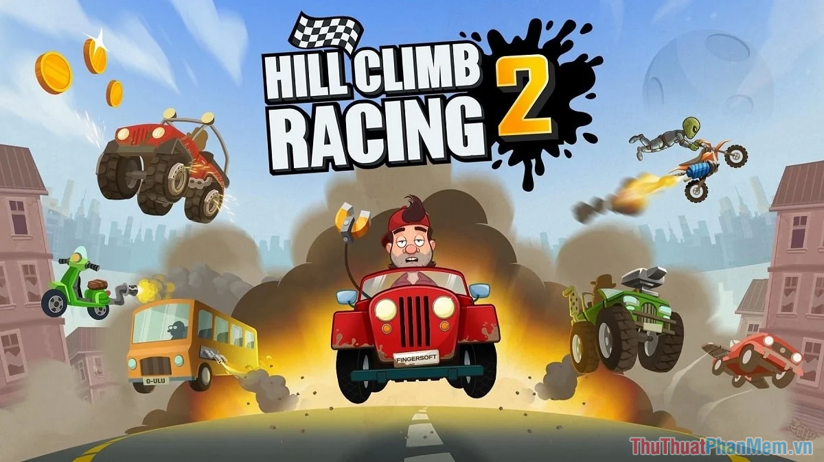 Hill Climb Racing 2 – Game đua xe không cần mạng