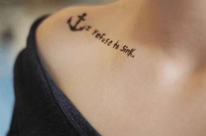 Mẫu tattoo chữ cho nữ cực đẹp