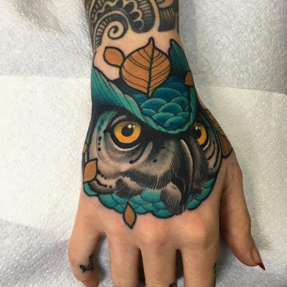 Tattoo mu bàn tay cực chất