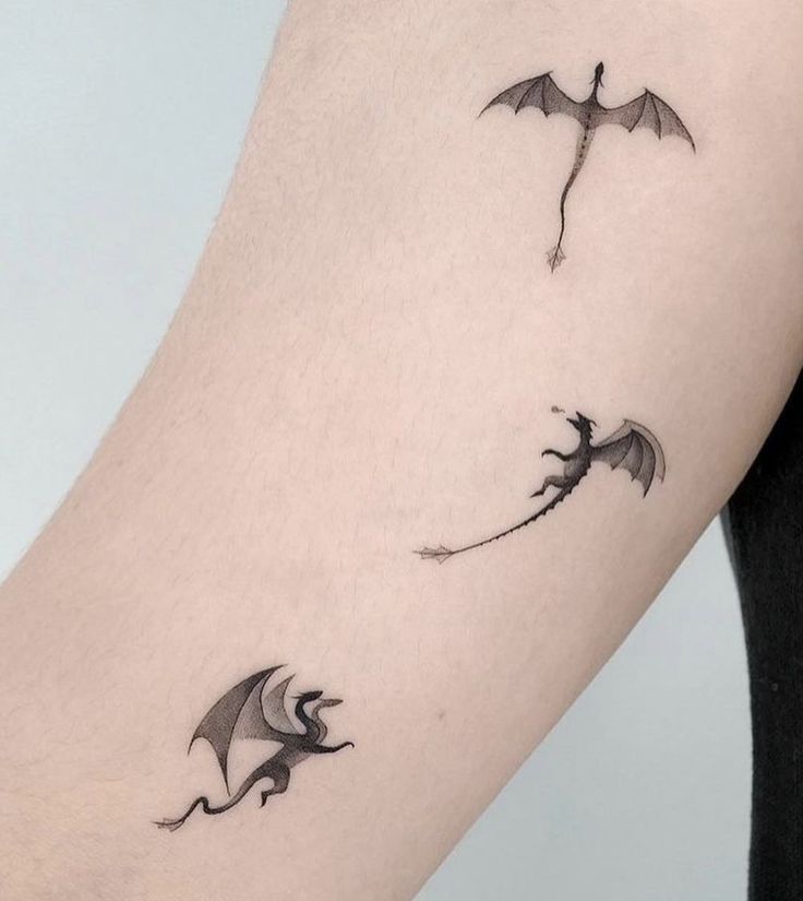 Hình ảnh tatoo rồng mini cực đẹp