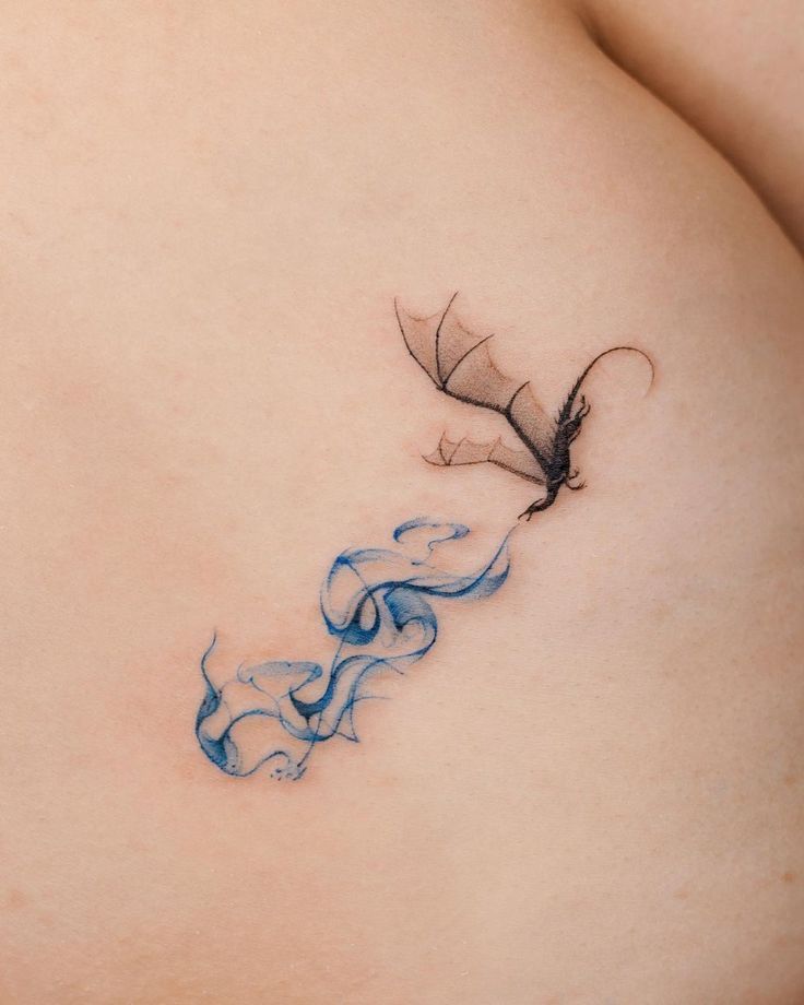 Hình tatoo rồng mini đẹp nhất