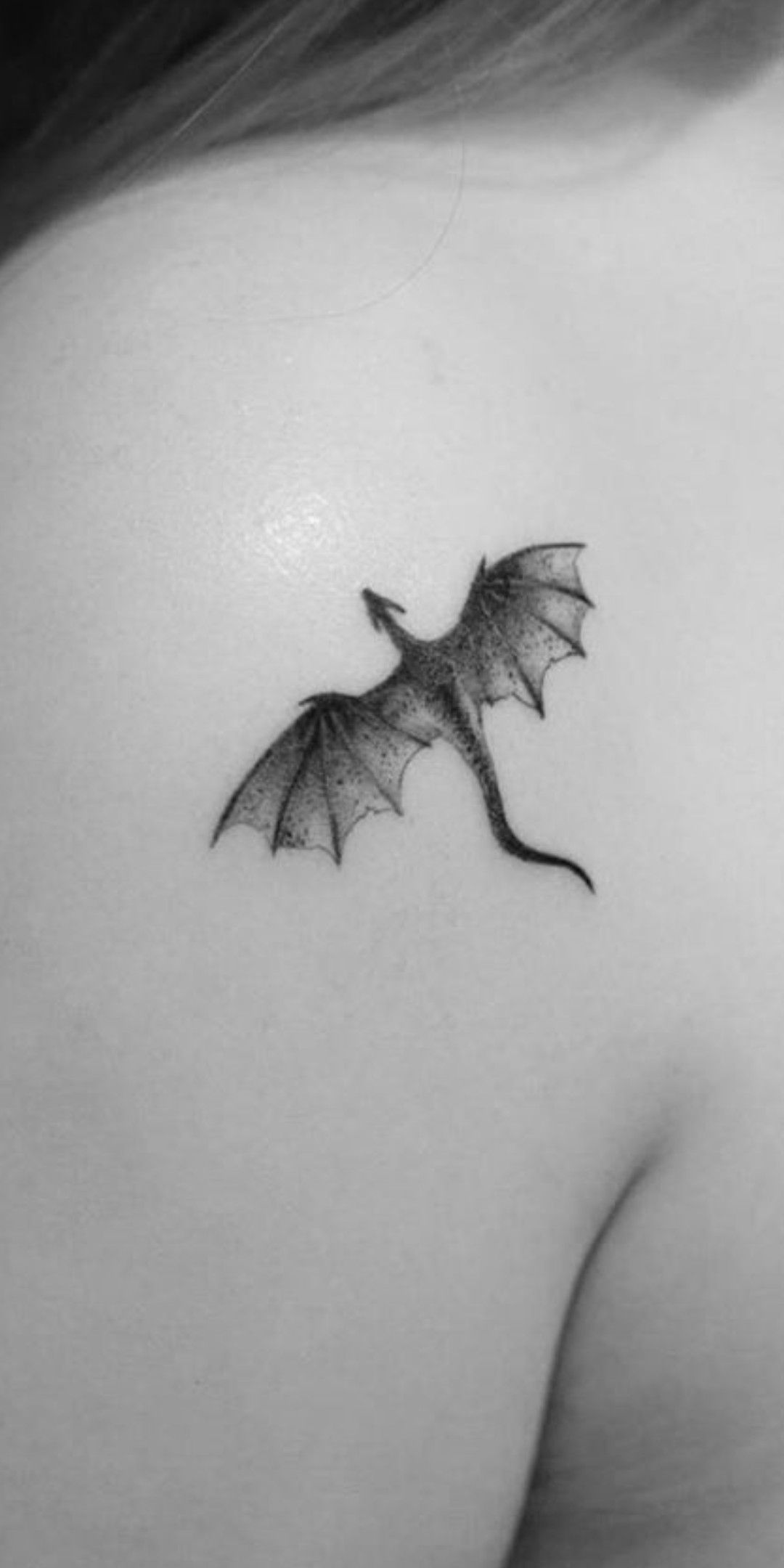 Hình tatoo rồng mini tuyệt đẹp
