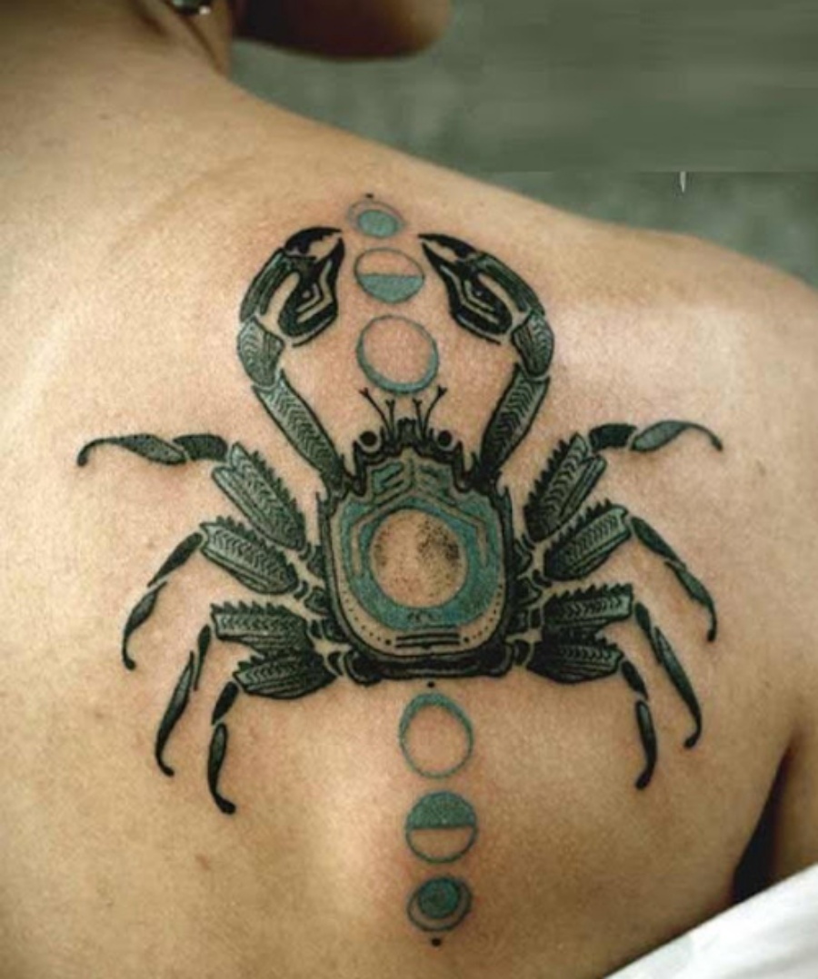 Tattoo cung Cự Giải đẹp nhất