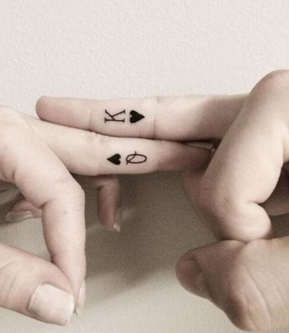 Hình tattoo mini đẹp dành cho cặp đôi