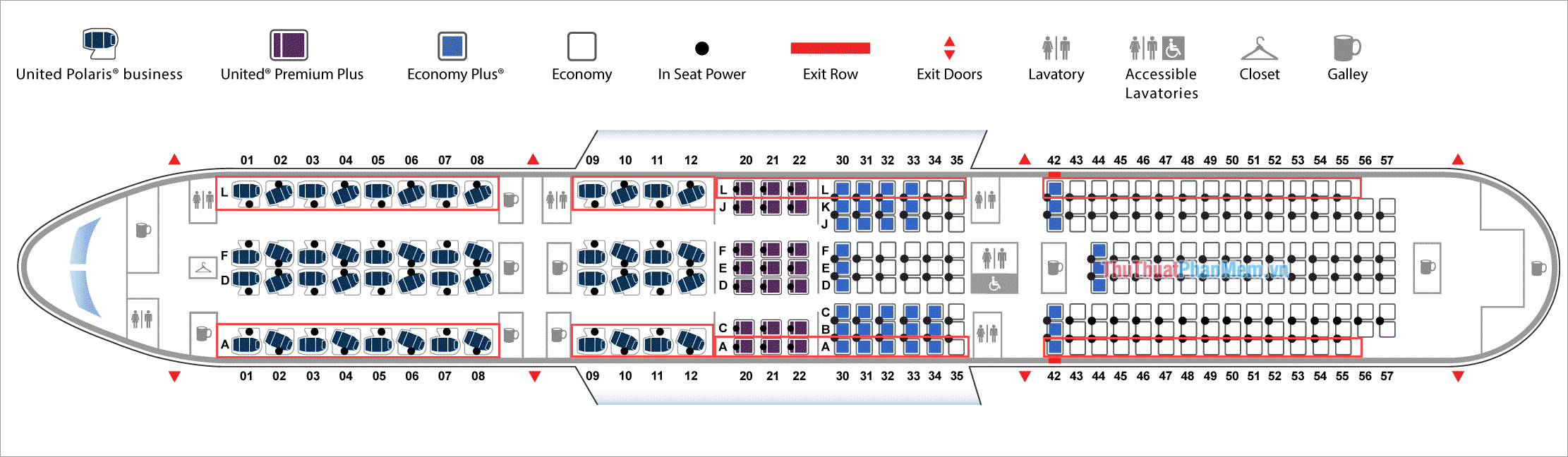 Chọn ghế ngồi gần cửa sổ trên máy bay Bamboo Boeing 787-9