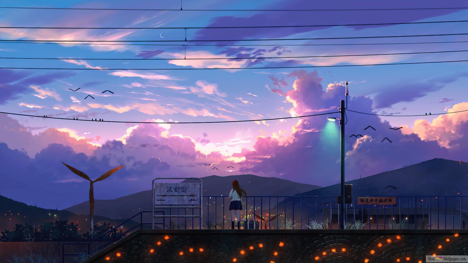 Hình ảnh Anime phong cảnh đẹp