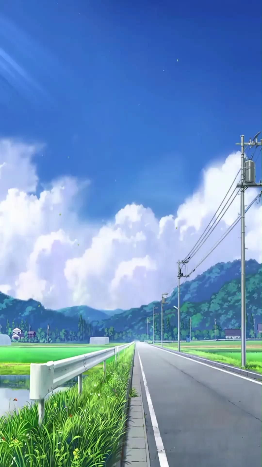 Hình ảnh Anime phong cảnh tuyệt đẹp