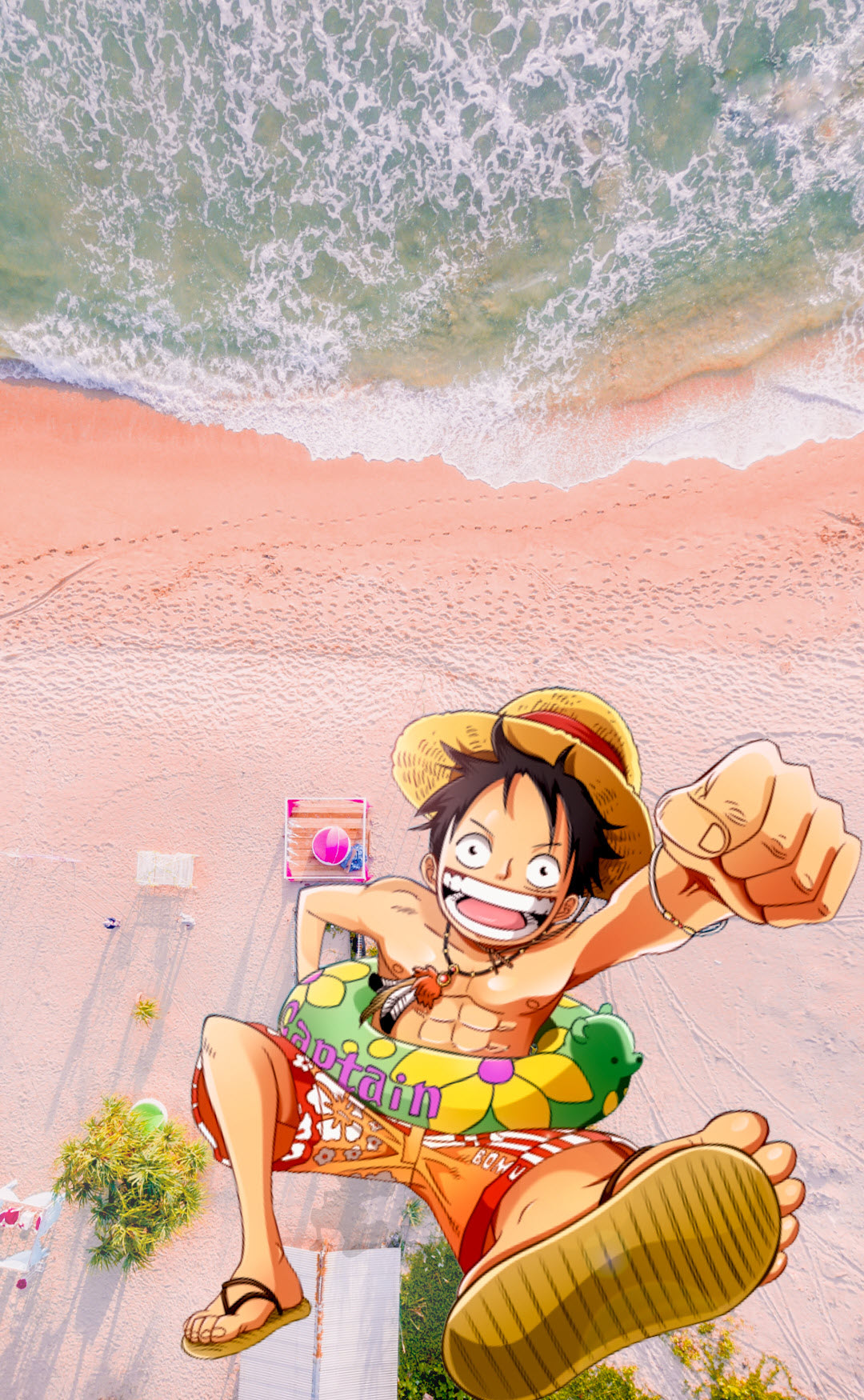 Ảnh Luffy cười dễ thương