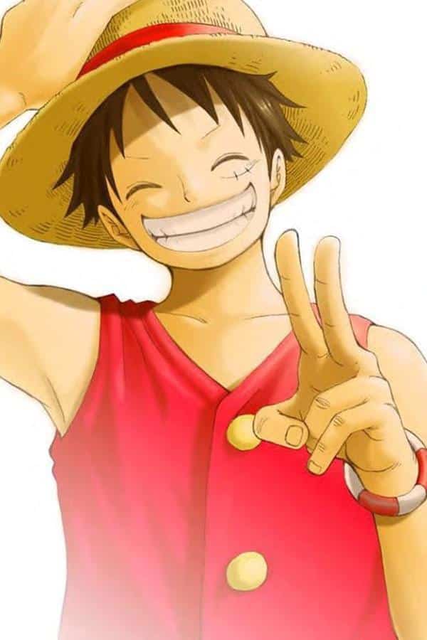 Ảnh Luffy cười đẹp, cute, đáng yêu