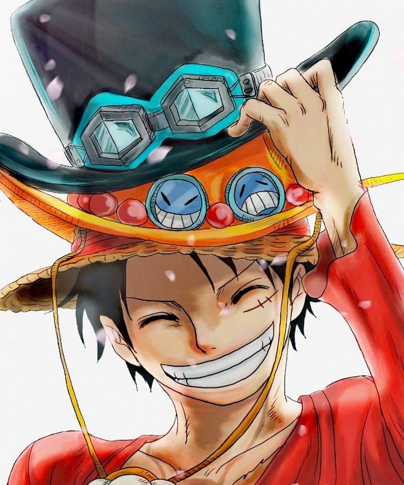 Hình ảnh Luffy cười cute