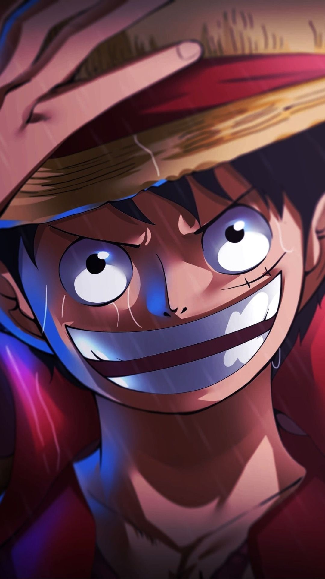 Hình ảnh Luffy cười ngầu