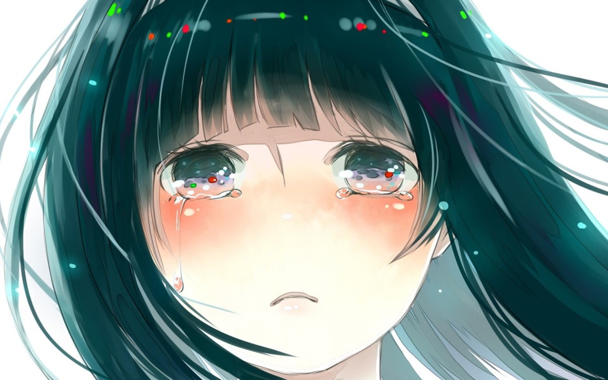 Hình anime khóc