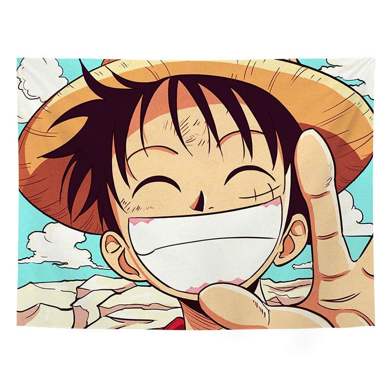 Ảnh Luffy cười đẹp cute đáng yêu