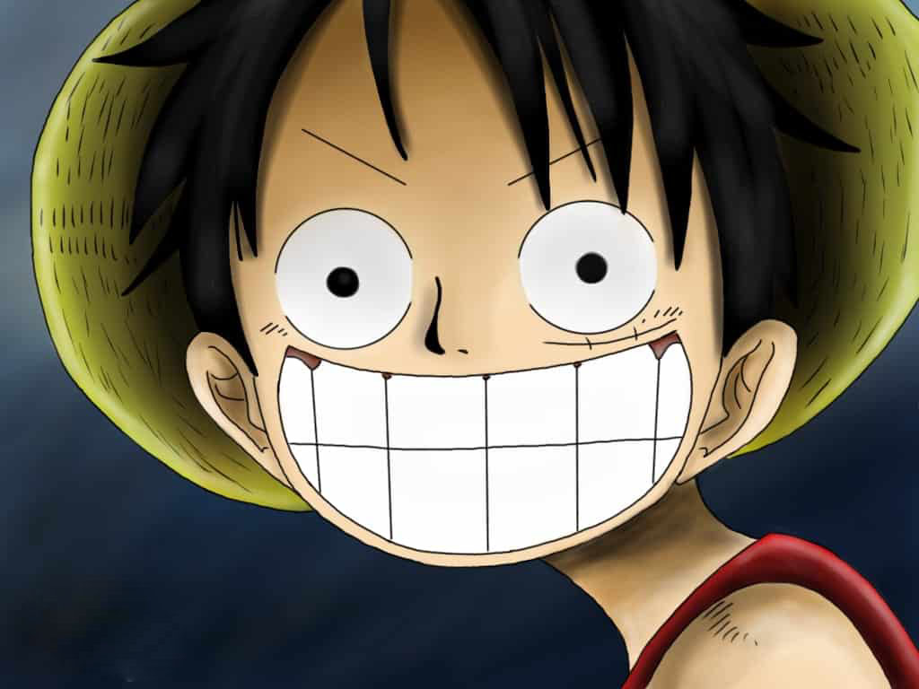 Hình nền Luffy cười