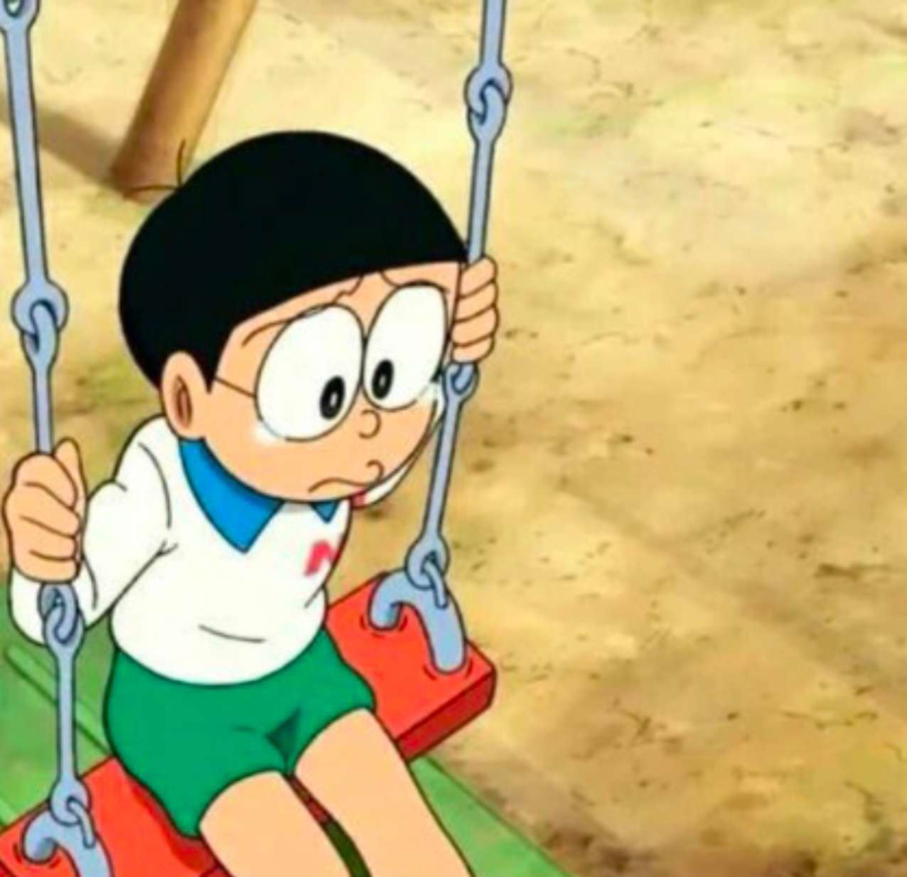 Ảnh Nobita buồn 3D