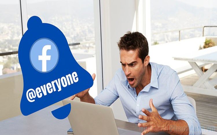 Cách tắt thông báo @mọi người (@everyone) trên Facebook