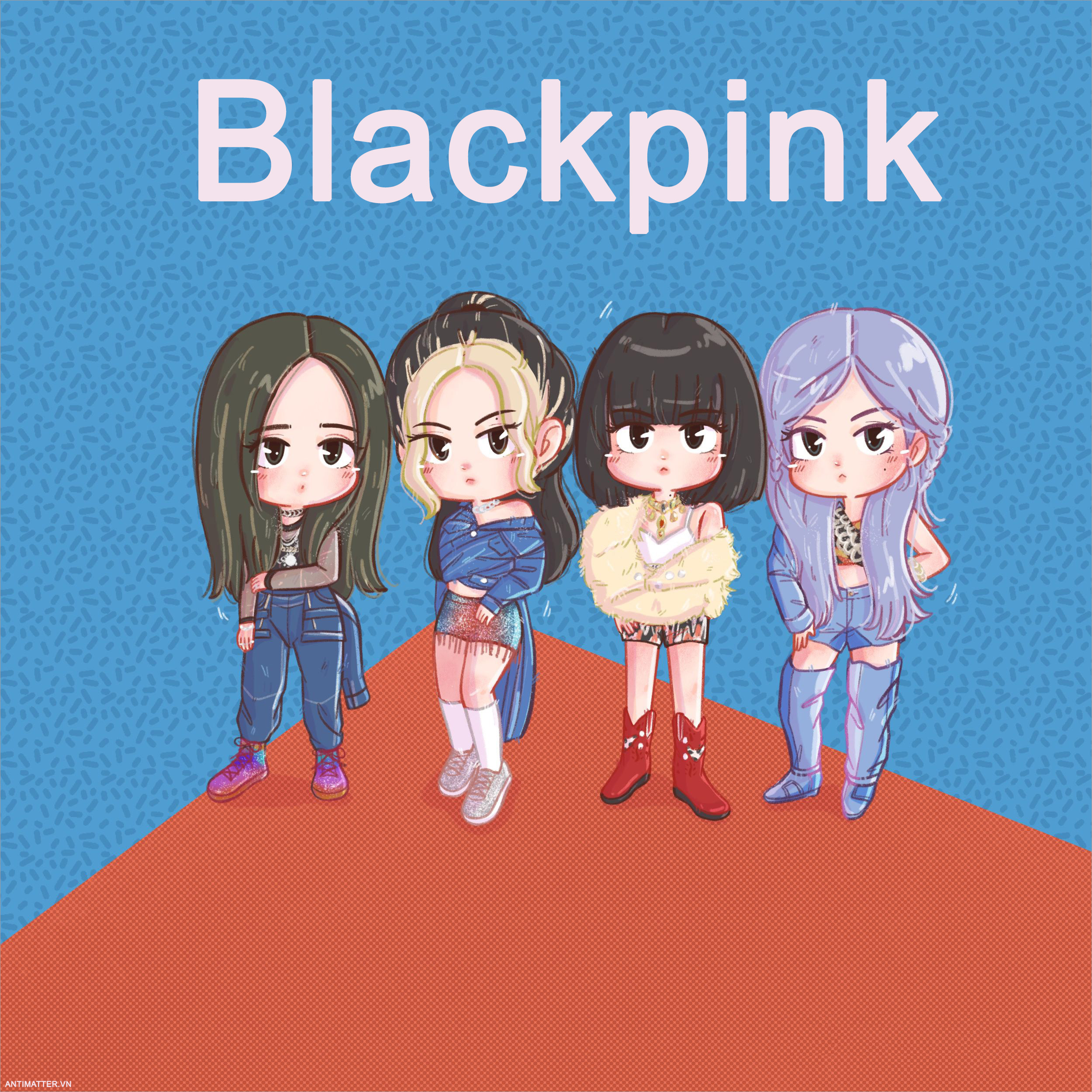 Hình Blackpink Anime