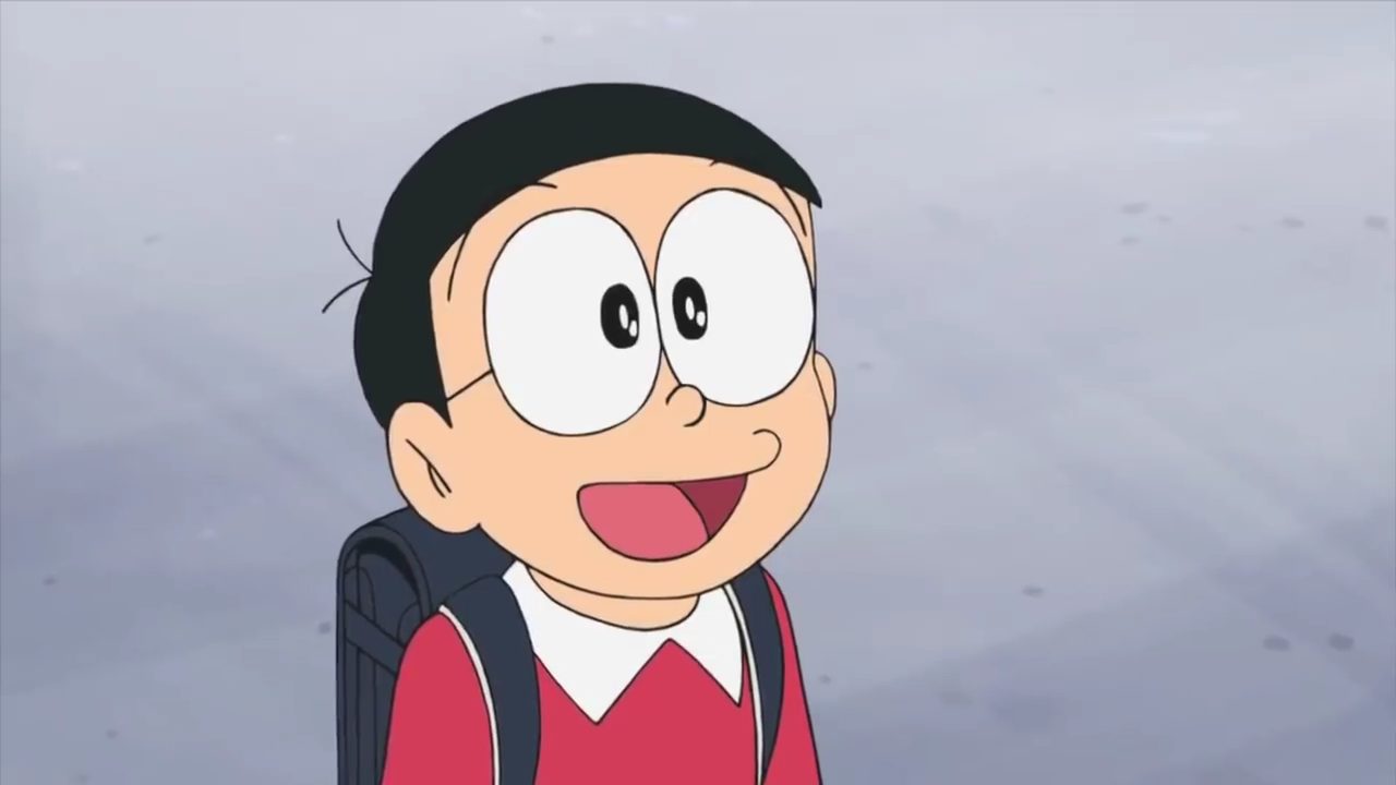 Hình hình họa Nobita phiên bạn dạng anime đặc biệt chất