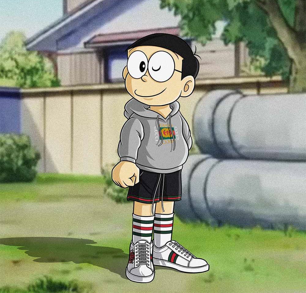 Hình Nobita phiên phiên bản anime