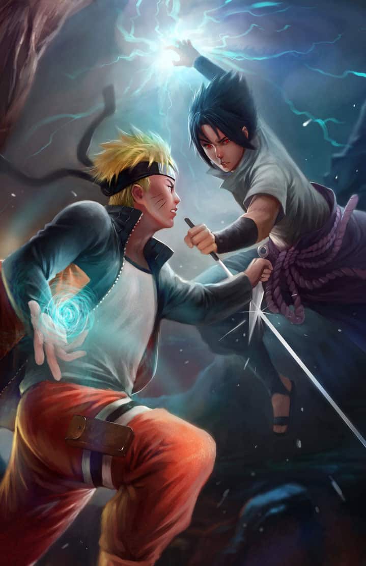 Ảnh Naruto và Sasuke siêu đẹp