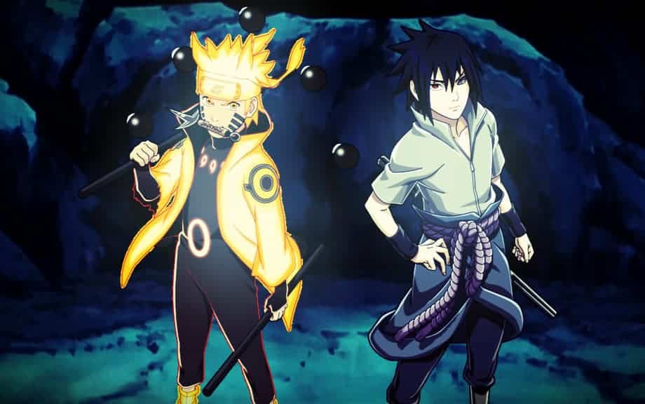 Ảnh Naruto và Sasuke