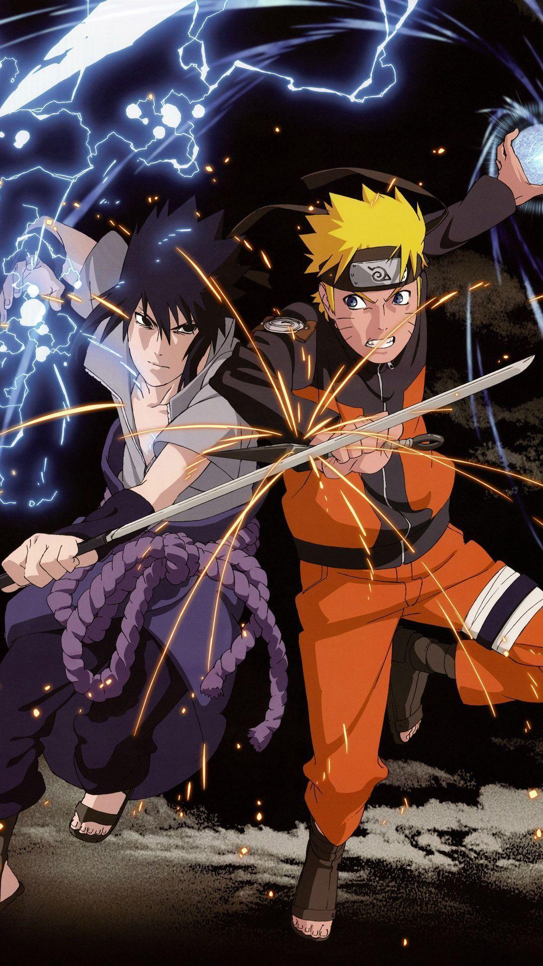 Ảnh nền Naruto và Sasuke đẹp nhất