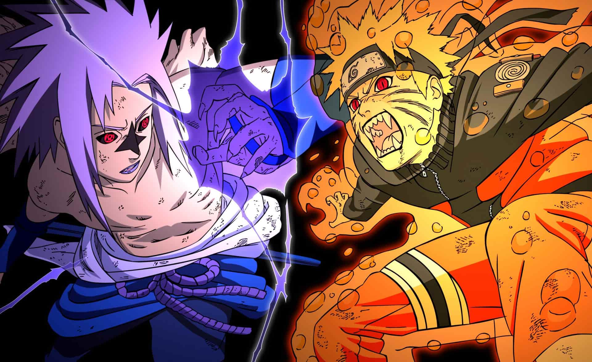 Hình ảnh Naruto và Sasuke đẹp