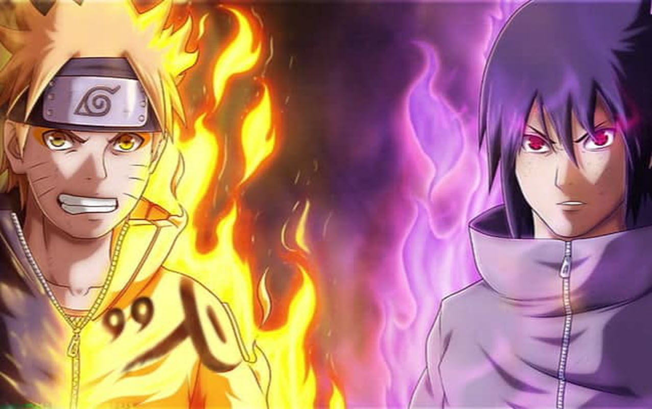 Hình Naruto và Sasuke cực chất